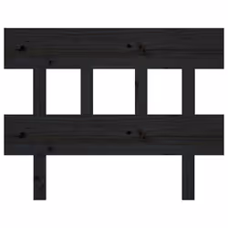 VidaXL 819099 tête de lit et pied de lit Noir
