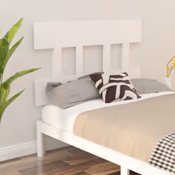 VidaXL 819106 tête de lit et pied de lit Blanc