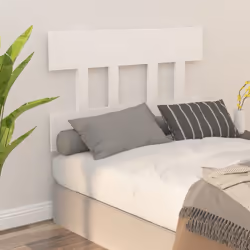 VidaXL 819106 tête de lit et pied de lit Blanc - Vue supplémentaire 5