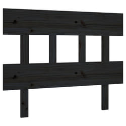 VidaXL 819109 tête de lit et pied de lit Noir