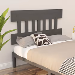 VidaXL 819112 tête de lit et pied de lit Gris