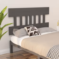 VidaXL 819117 tête de lit et pied de lit Gris