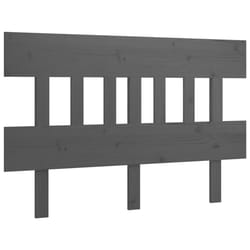 VidaXL 819122 tête de lit et pied de lit Gris