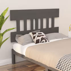 VidaXL 819132 tête de lit et pied de lit Gris