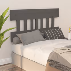 VidaXL 819132 tête de lit et pied de lit Gris - Vue supplémentaire 5