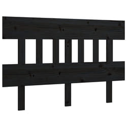 VidaXL 819139 tête de lit et pied de lit Noir