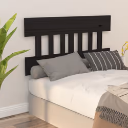 VidaXL 819139 tête de lit et pied de lit Noir