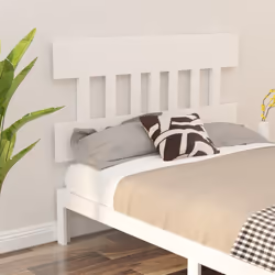 VidaXL 819141 tête de lit et pied de lit Blanc