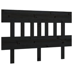 VidaXL 819144 tête de lit et pied de lit Noir