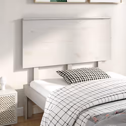 VidaXL 819161 tête de lit et pied de lit Blanc