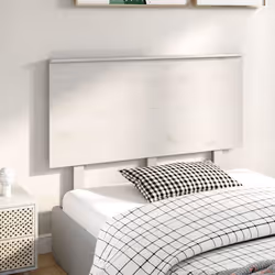 VidaXL 819161 tête de lit et pied de lit Blanc - Vue supplémentaire 4