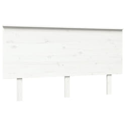 VidaXL 819171 tête de lit et pied de lit Blanc