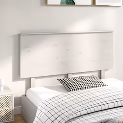 VidaXL 819171 tête de lit et pied de lit Blanc - Vue supplémentaire 4