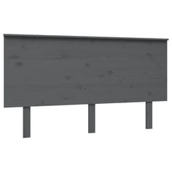 VidaXL 819172 tête de lit et pied de lit Gris