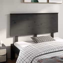 VidaXL 819172 tête de lit et pied de lit Gris