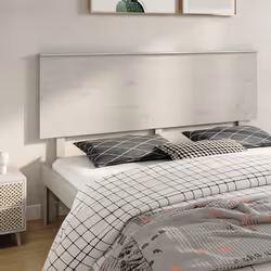 VidaXL 819186 tête de lit et pied de lit Blanc
