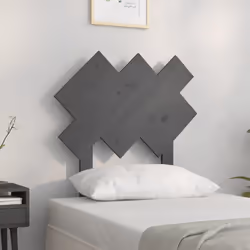 VidaXL 819197 tête de lit et pied de lit Gris