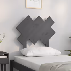 VidaXL 819197 tête de lit et pied de lit Gris