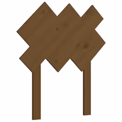 VidaXL 819198, Marron, Bois de pin, 725 mm, 81 cm, 30 mm
