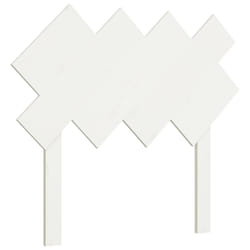 VidaXL 819201 tête de lit et pied de lit Blanc