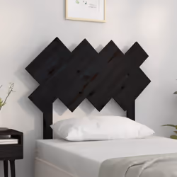 VidaXL 819204, Noir, Bois de pin, 920 mm, 81 cm, 30 mm