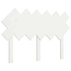 VidaXL 819211 tête de lit et pied de lit Blanc