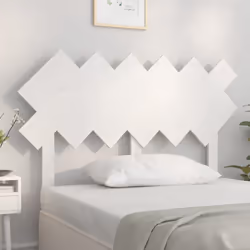 VidaXL 819211 tête de lit et pied de lit Blanc