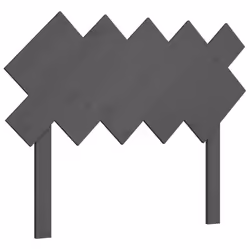 VidaXL 819212, Gris, Bois de pin, 1225 mm, 80,5 cm, 30 mm