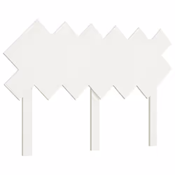 VidaXL 819216, Blanc, Bois de pin, 1320 mm, 81 cm, 30 mm