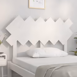 VidaXL 819216 tête de lit et pied de lit Blanc