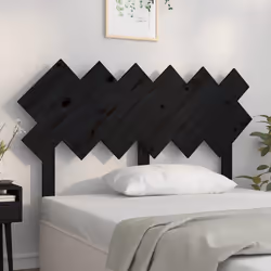 VidaXL 819219 tête de lit et pied de lit Noir