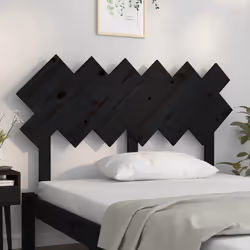 VidaXL 819219 tête de lit et pied de lit Noir