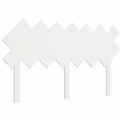VidaXL 819221, Blanc, Bois de pin, 1410 mm, 80,5 cm, 30 mm