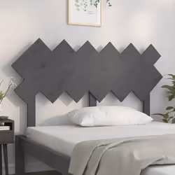 VidaXL 819222 tête de lit et pied de lit Gris