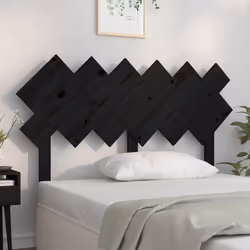 VidaXL 819224 tête de lit et pied de lit Noir