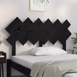 VidaXL 819224 tête de lit et pied de lit Noir