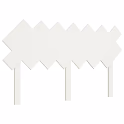VidaXL 819226, Blanc, Bois de pin, 1515 mm, 81 cm, 30 mm