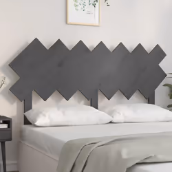 VidaXL 819232 tête de lit et pied de lit Gris