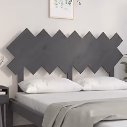 VidaXL 819232 tête de lit et pied de lit Gris