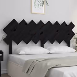 VidaXL 819234 tête de lit et pied de lit Noir