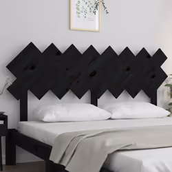 VidaXL 819234 tête de lit et pied de lit Noir