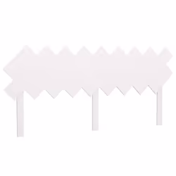 VidaXL 819236, Blanc, Bois de pin, 1780 mm, 80,5 cm, 30 mm