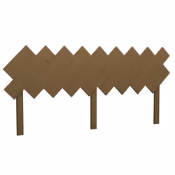 VidaXL 819238, Marron, Bois de pin, 1780 mm, 80,5 cm, 30 mm