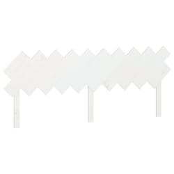 VidaXL 819241 tête de lit et pied de lit Blanc