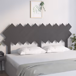 VidaXL 819242 tête de lit et pied de lit Gris