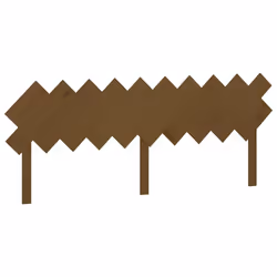 VidaXL 819243, Marron, Bois de pin, 1960 mm, 80,5 cm, 30 mm