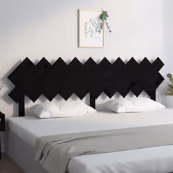 VidaXL 819244 tête de lit et pied de lit Noir