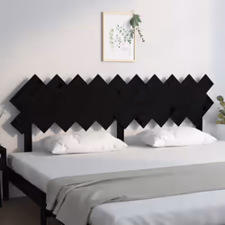 VidaXL 819244 tête de lit et pied de lit Noir