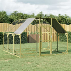 Poulet en bois en bois solide taille : 268 x 300 x 190 cm