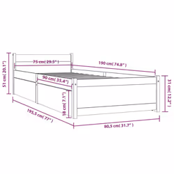 VidaXL 3103473 sommier - Vue supplémentaire 6